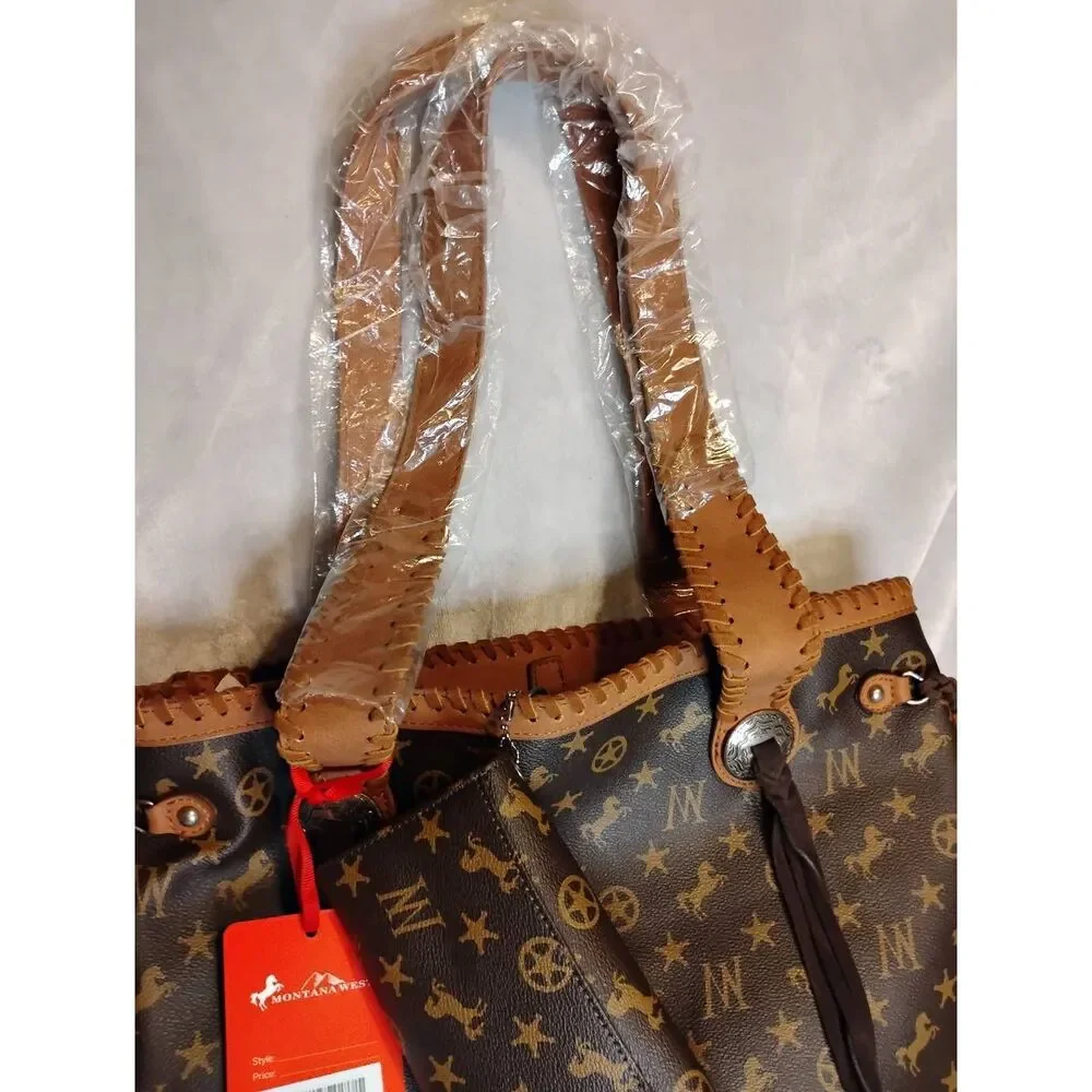 New Montana West Tote with Wallet